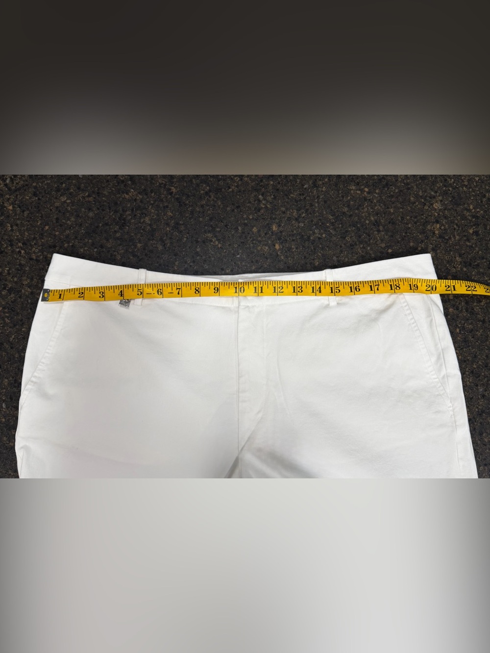 NWOT Ralph Lauren RL White Casual Stretch Women's PLUS 18 Chino Bermuda Shorts - Picture 5 of 12